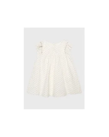 Rochie fete,  301770404, Bumbac, Alb, Alb