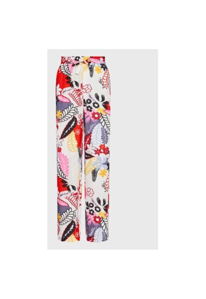 Pantaloni dama,  301267911, Viscoza, S INTL, Multicolor
