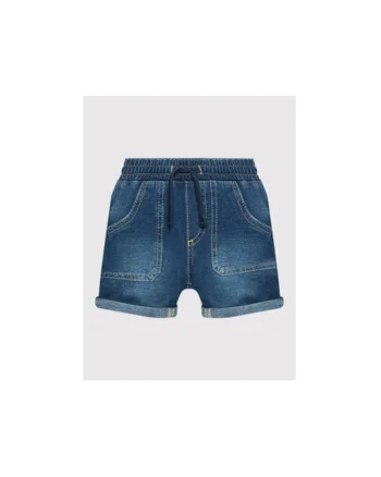 Pantaloni scurti baieti,  300151327, Bumbac, Albastru, Albastru