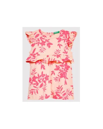 Rochie fete,  300129791, Bumbac, Roz, Roz