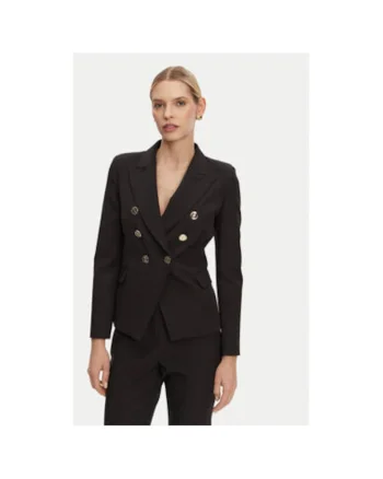 Sacou dama,  305291554, Poliester, Negru, Negru