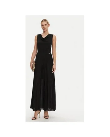 Rochie dama,  305291394, Viscoza/Lurex, Negru, Negru
