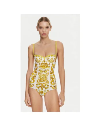 Costum de baie Dama,  305315281, Galben