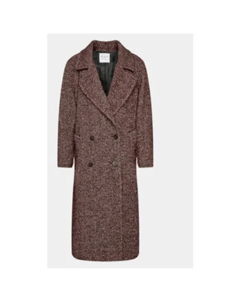 Palton dama,  Wardrobe, 303180171, Lana/Poliester/Textil, Rosu, Rosu