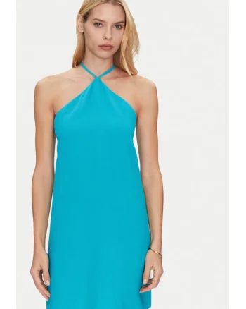 Rochie dama,  305172594, Viscoza, Albastru, Albastru