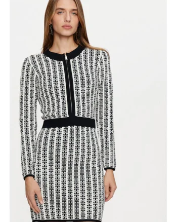 Rochie dama,  304202087, Viscoza/Poliamida, Negru, Negru