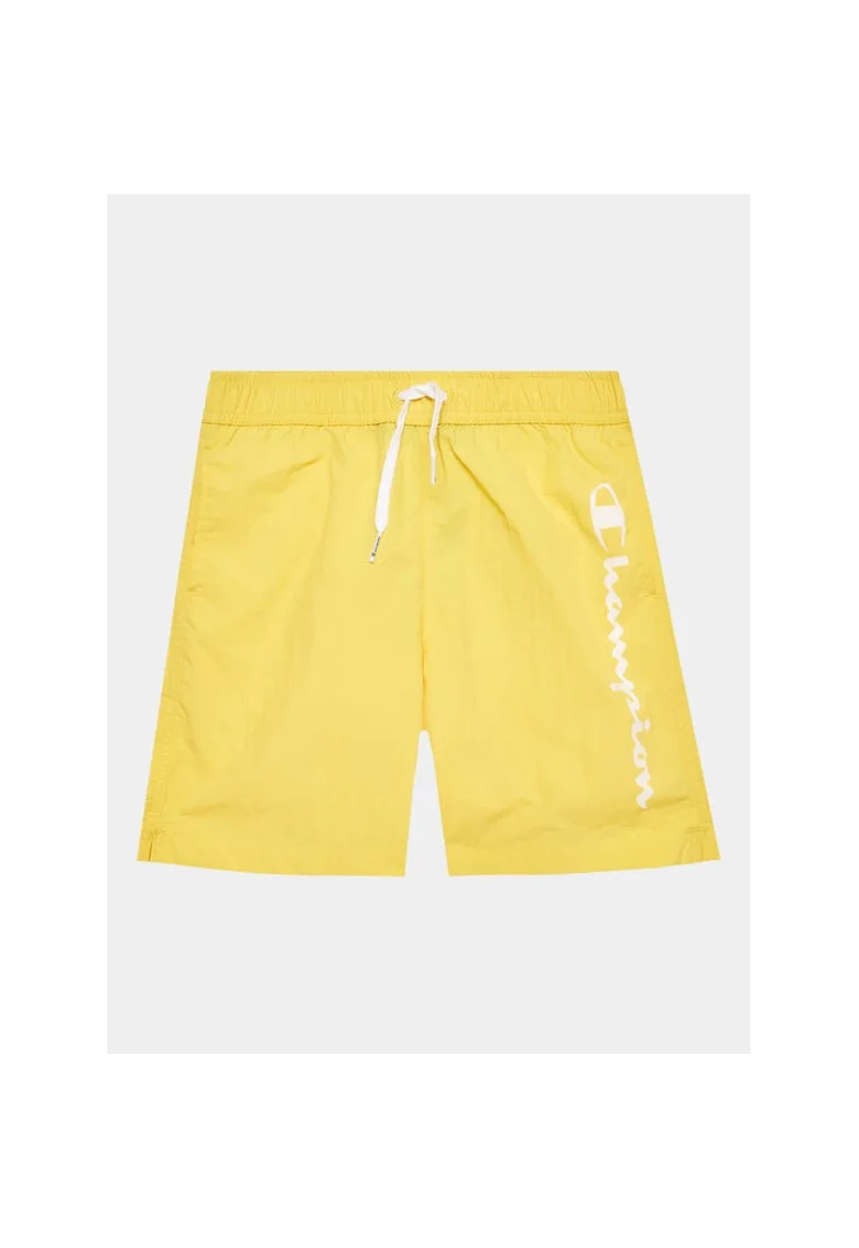 Pantaloni inot baieti,  302257478, Poliamida, 134 CM, Galben