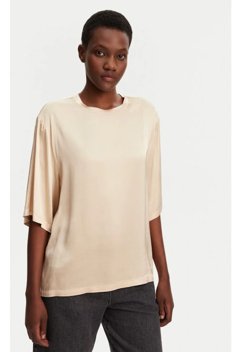 Bluza dama,  305389169, Viscoza, Bej, Bej