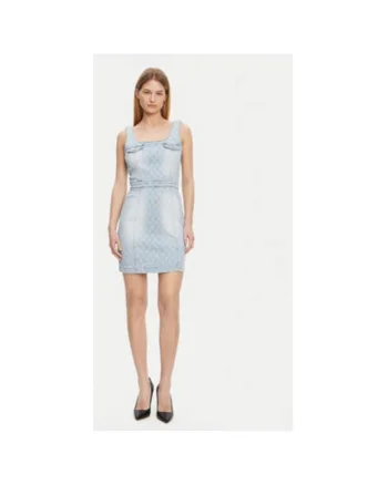 Rochie dama,  305244871, Bumbac, Albastru, Albastru