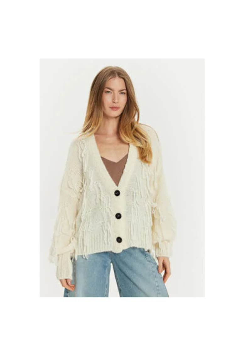 Cardigan dama,  304948756, Acril/Mohair/Poliamida, One Size INTL, Bej