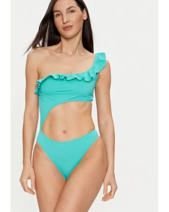 Costum de baie dama,  304191183, Poliamida, Verde, Verde