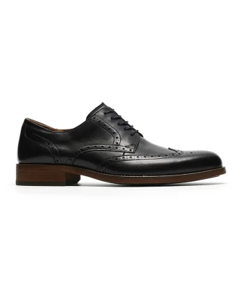 Pantofi de piele cu sireturi Craftremi, Negru