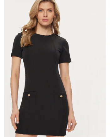Rochie dama,  303614263, Poliester, Negru, Negru