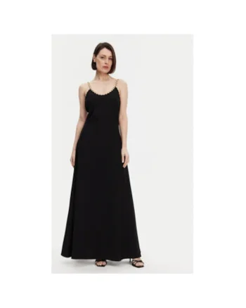 Rochie dama,  304772337, Poliester, Negru, Negru