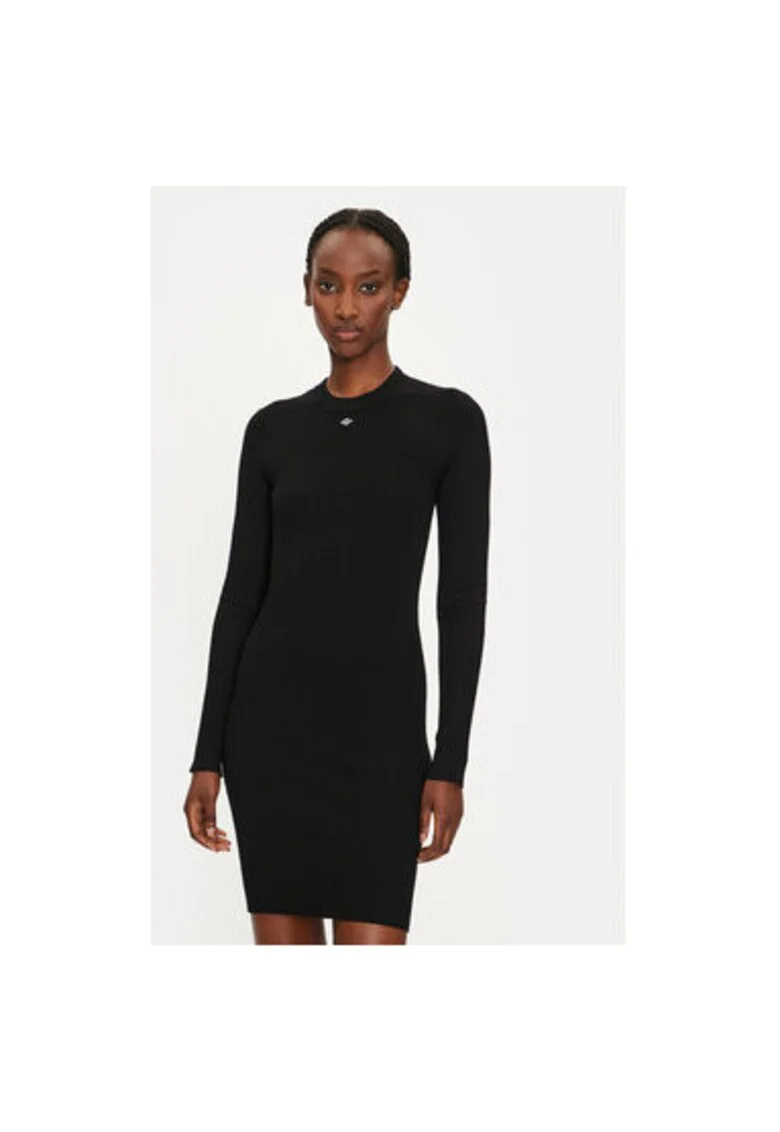 Rochie dama,  304396755, Viscoza/Poliester, Negru