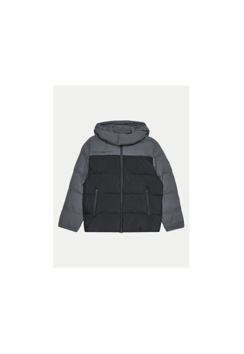 Geaca baieti, Emporio Armani  303966652, Poliamida, Negru