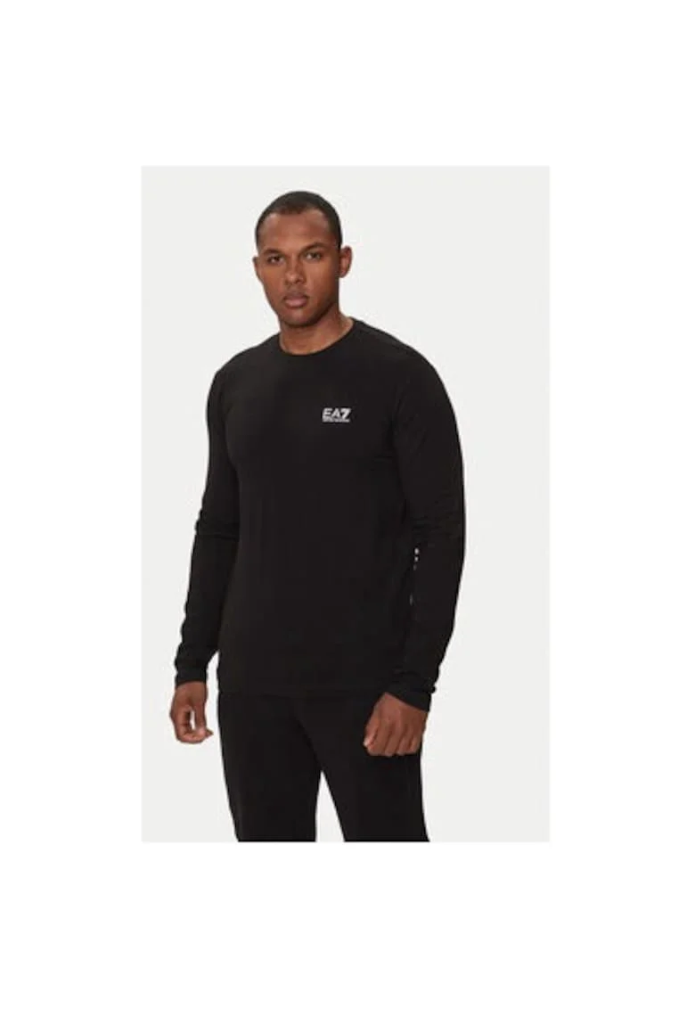 Bluza barbati, Emporio Armani  304213038, Bumbac, Negru, Negru