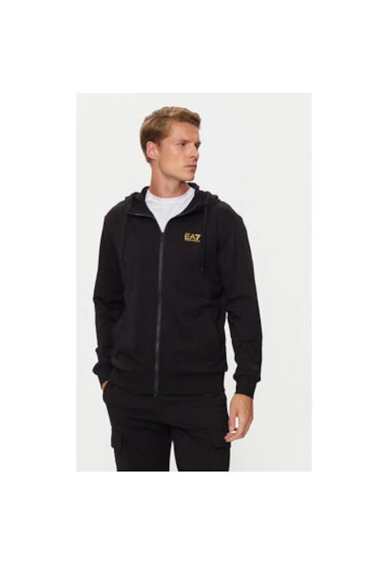 Bluza Barbati,  304212857, Bumbac, XXL INTL, Negru