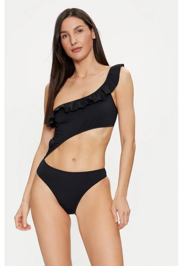 Costum de baie dama,  304191176, Poliamida, Negru, Negru