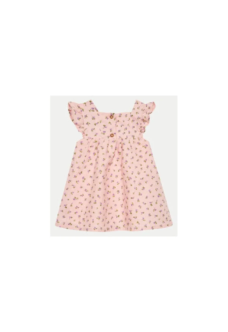 Rochie fete,  303815547, In/Bumbac, Roz, Roz