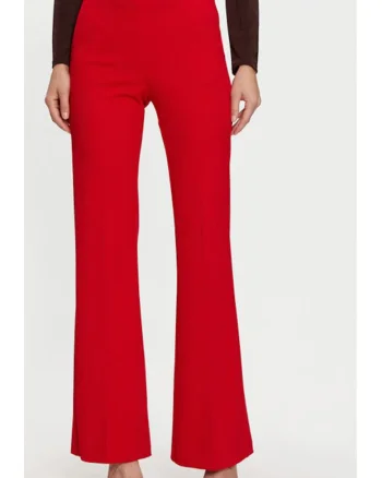 Pantaloni dama,  304857447, Poliester, Negru, Negru