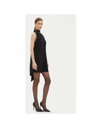 Rochie dama,  305062697, Poliester, Negru, Negru