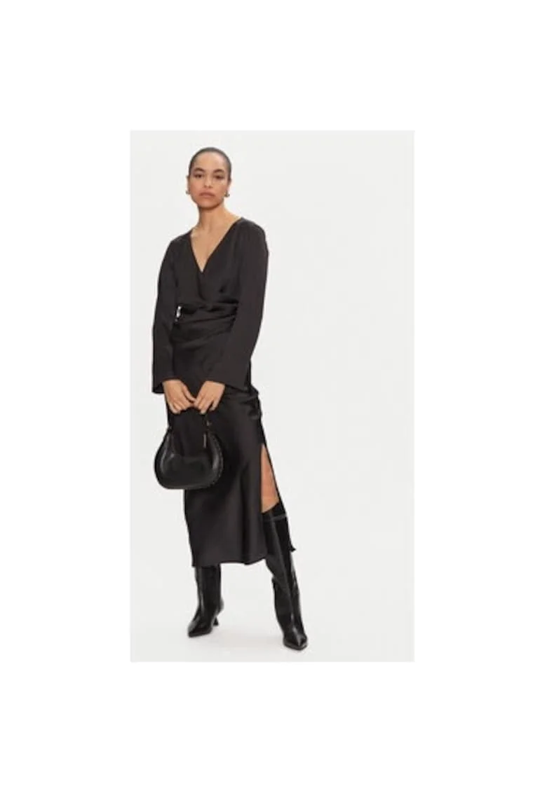 Rochie dama,  305002815, Poliester, Negru, Negru