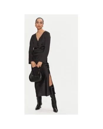 Rochie dama,  305002815, Poliester, Negru, Negru