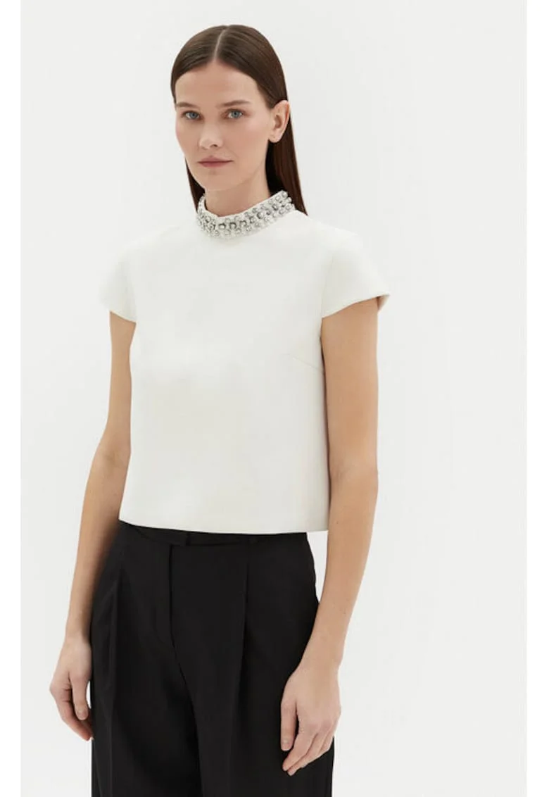Bluza dama,  305246448, Poliester, Bej, Bej