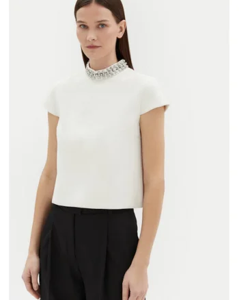 Bluza dama,  305246448, Poliester, Bej, Bej
