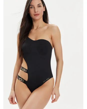 Costum de baie dama,  303691264, Sintetic, Negru, Negru