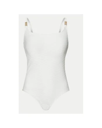 Costum de baie dama,  303690984, Poliamida/Elastan, Alb, Alb