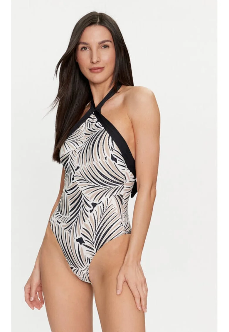 Costum de baie dama,  303691097, Poliamida, Bej, Bej