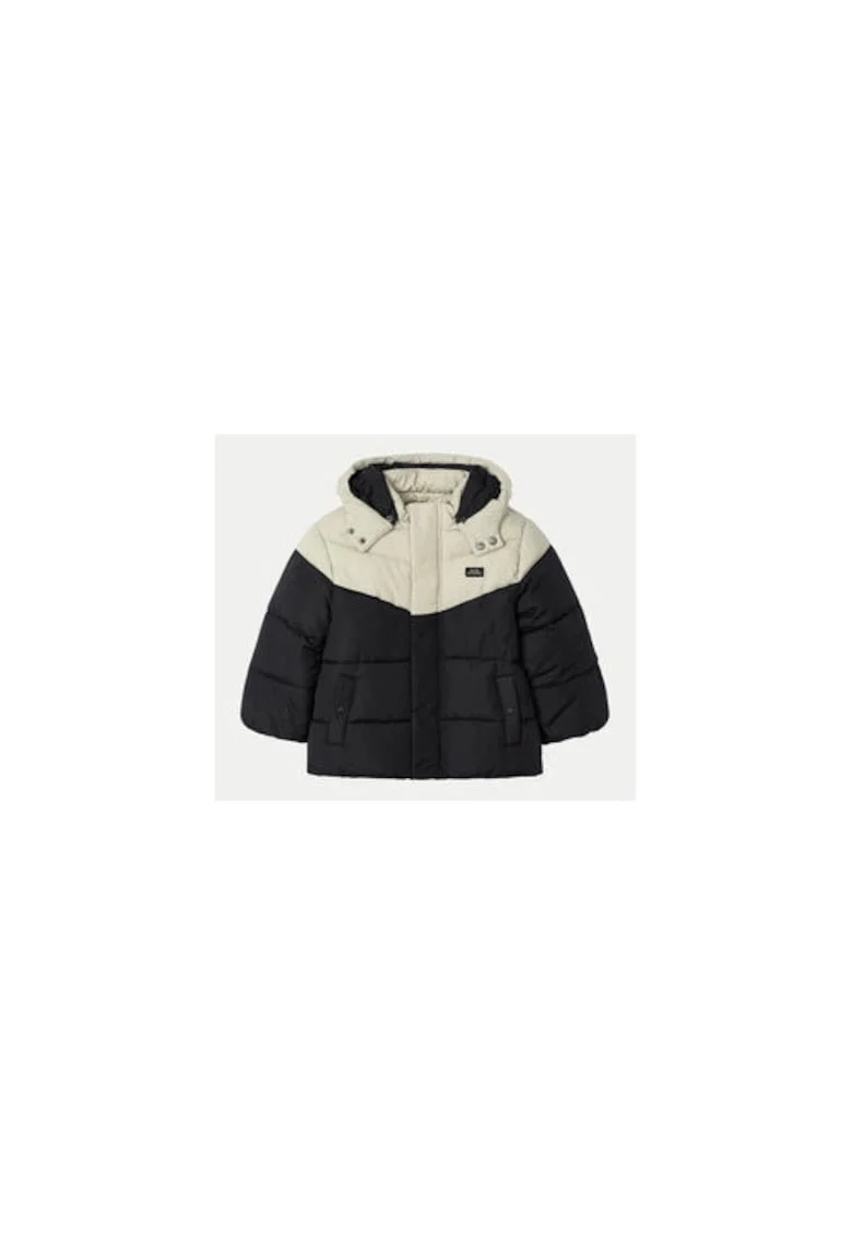 Geaca baieti,  304296123, Poliester, 122 CM, Negru