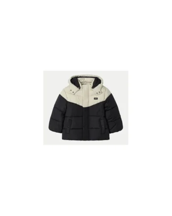 Geaca baieti,  304296123, Poliester, 122 CM, Negru