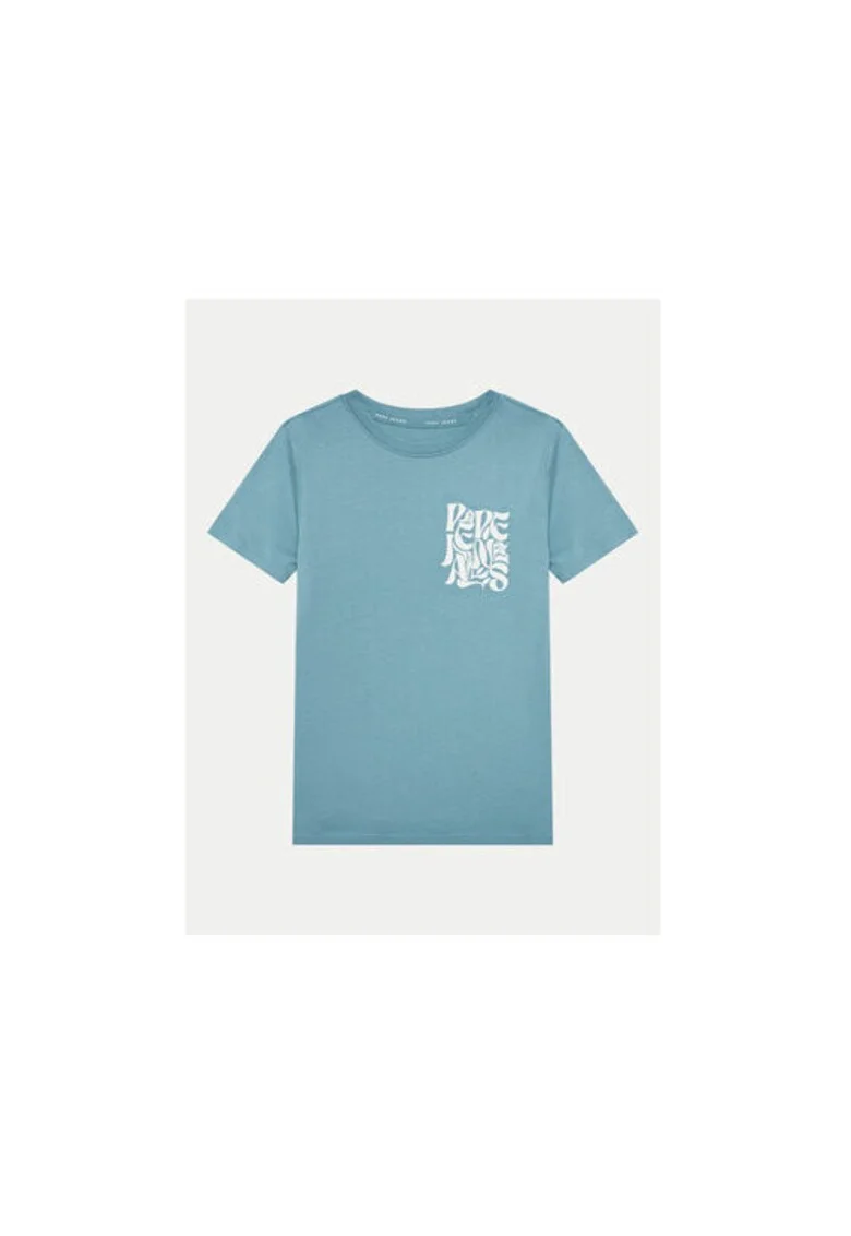 Tricou baieti,  303384111, Bumbac, Albastru, Albastru