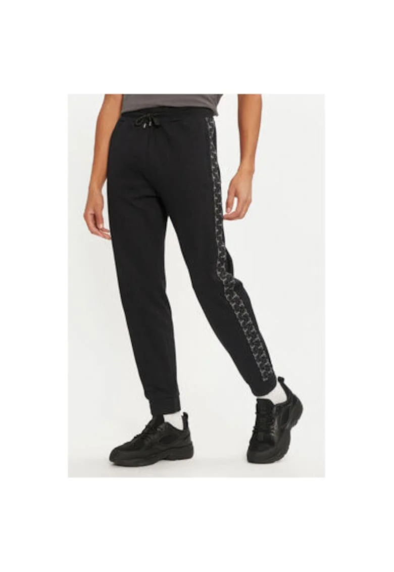 Pantaloni barbati,  304937026, Bumbac, Negru, Negru