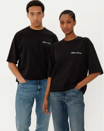 Tricou unisex,  305038609, Bumbac organic, Negru, Negru