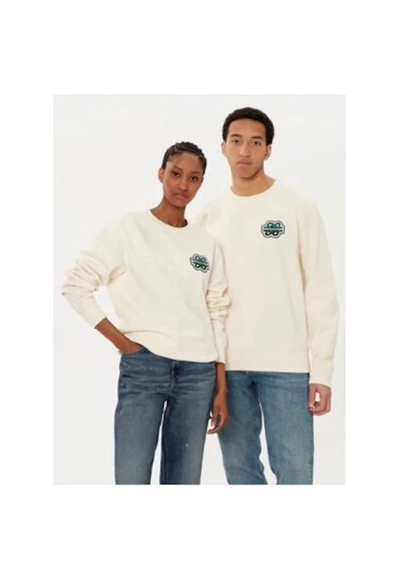 Bluza unisex,  305038746, Bumbac organic, Bej, Bej