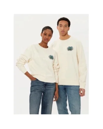Bluza unisex,  305038746, Bumbac organic, Bej, Bej