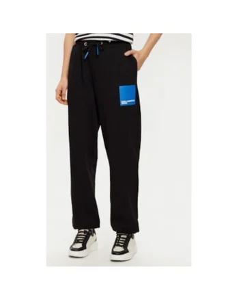Pantaloni dama,  304582691, Bumbac organic, Negru, Negru