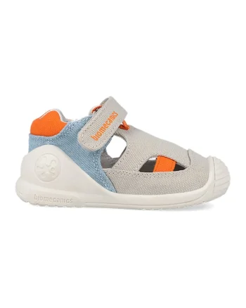 Pantofi sport flatform cu logo, Albastru pastel/Portocaliu mandarina/Bej deschis