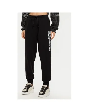 Pantaloni dama,  304582721, Bumbac organic, Negru, Negru