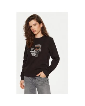 Bluza dama,  304579882, Bumbac organic, Negru, Negru