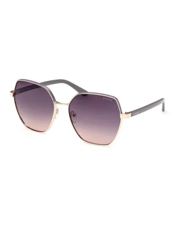 Ochelari de soare hexagonali cu lentile in degrade