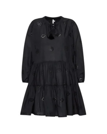 Rochie dama,  208277624, Bumbac, Negru, Negru