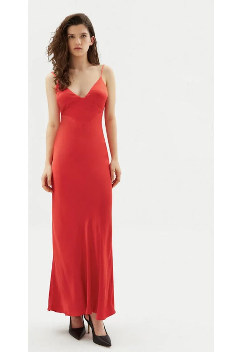 Rochie dama,  304921407, Viscoza, Negru, Negru