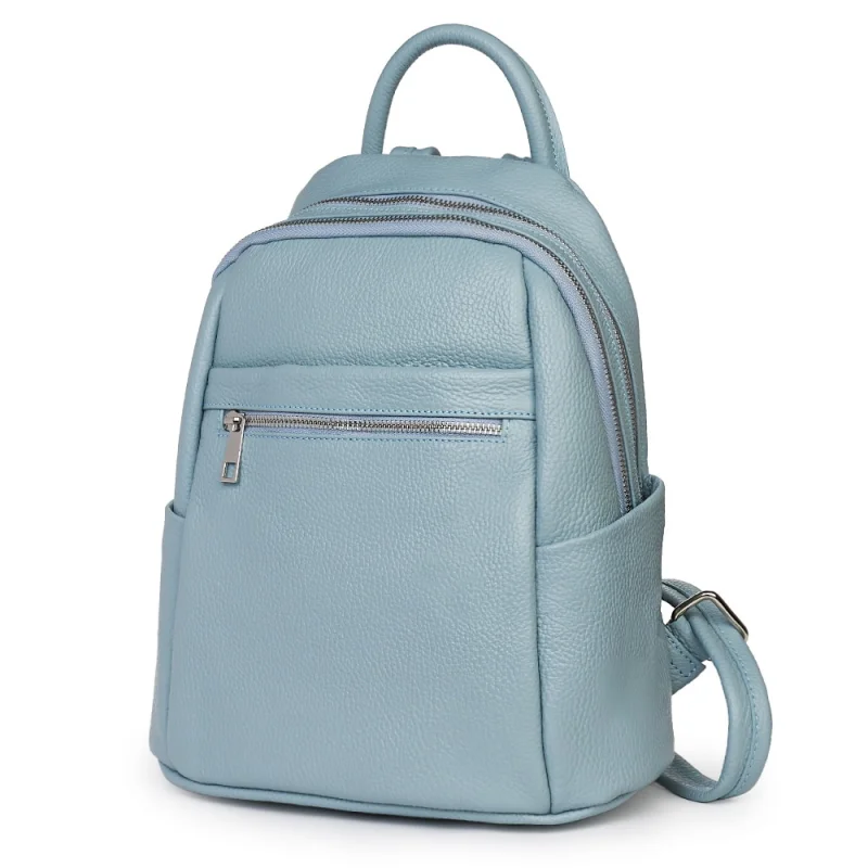 Rucsac dama din piele Jonathan bleu