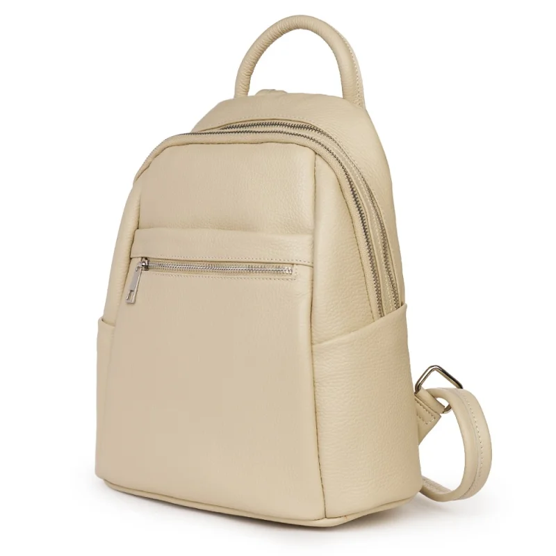 Rucsac dama din piele Jonathan crem