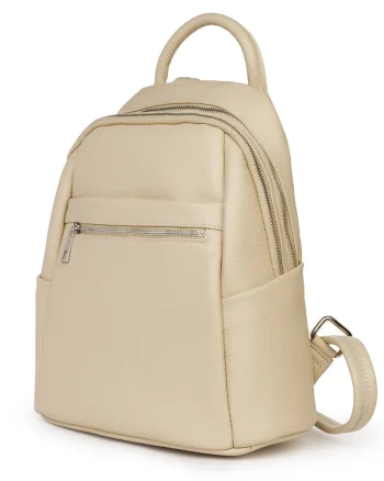 Rucsac dama din piele Jonathan crem